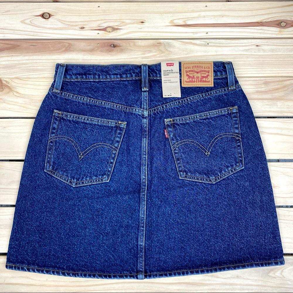 Levi’s High Rise Denim Mini Skirt